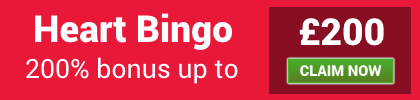 heart bingo | 200 signup | free bingo