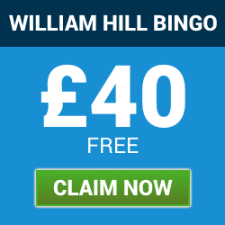 william hill bingo | £40 welcome bonus | free bingo