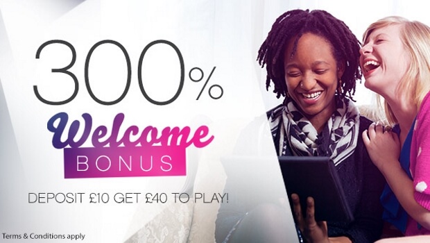Deposit £10 and get £40 to Play at Fabulous Bingo
