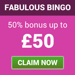 Get a 50% Reload Bonus with Fabulous Bingo