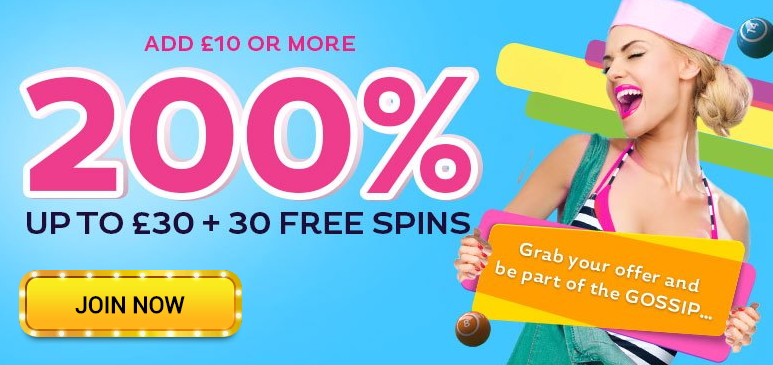 gossip-bingo-welocme-offer-march-2020-5starbingo