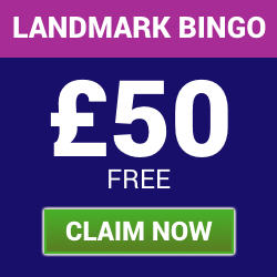 Deposit £10 and Play with £60 at Landmark Bingo