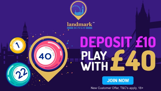 Landmark Bingo | Free Bingo Bonus