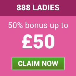 888 Ladies 50% Reload Bonus