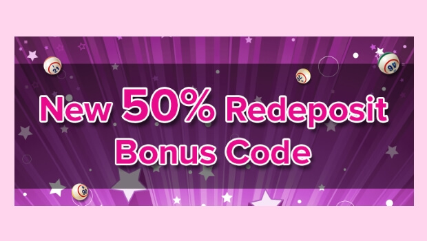 888 Ladies 50% Reload Bonus