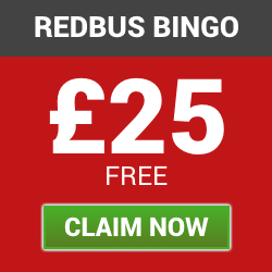 Deposit £10 and Play with £35 at Redbus Bingo