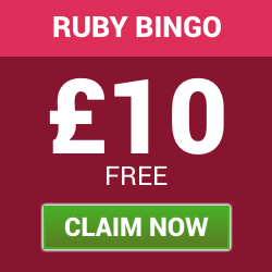 Claim a £10 Free Welcome Bonus at Ruby Bingo