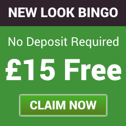 No Deposit Bonus – Get £15 Free with New Look Bingo