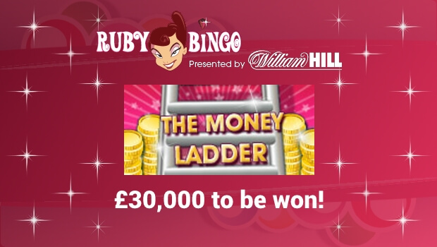 £30,000 to be won on Money Ladder Tuesday at Ruby Bingo