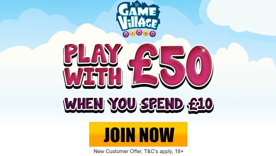 GameVillage | £40 Free Bingo Bonus