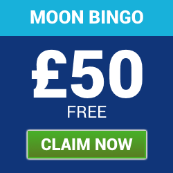 Moon Bingo | Deposit £10 Play with £60