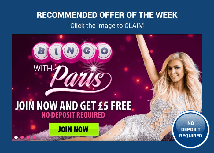 No Deposit Bonus - Get £5 Free with BGO Bingo