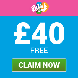 £40 Welcome Bonus with Wink Bingo | Free Bingo