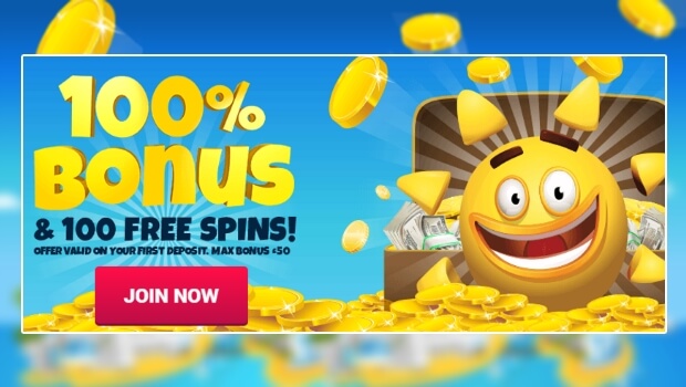 Get £50 Free plus 100 Free Spins at Costa Games