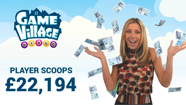 Game Village Bingo player scoops £22,194