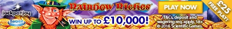 Jackpotjoy | Rainbow Riches Freeplay