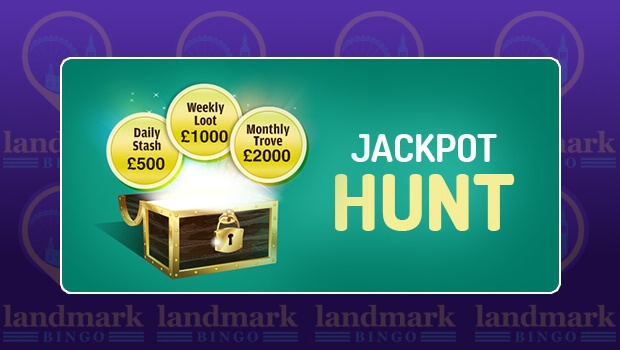 Join in the Jackpot Hunt and WIN a Share of over £10,000