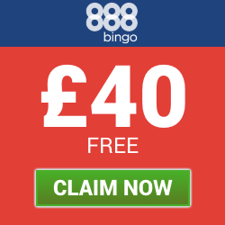 888 Bingo | £40 Free Signup Bonus