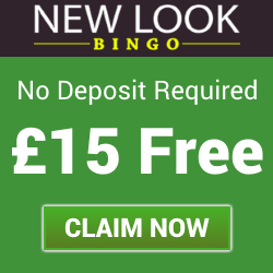 New Look Bingo | £15 Free No Deposit Bonus