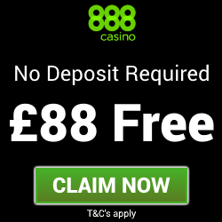 888 Casino | £88 Free Casino Bonus - no deposit needed