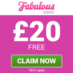 Fabulous Bingo | £20 Free Bingo Bonus