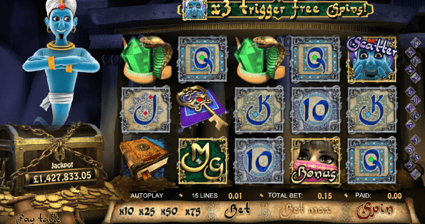 Millionaire Genie | progressive Jackpot Slot