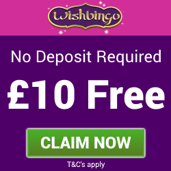 Wish Bingo | £10 Free Bingo Bonus