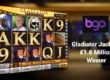 BGO Casino | Gladiator Jackpot winner of £1.6 Million