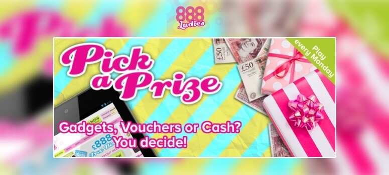 888 Ladies Bingo | Pick a Prize