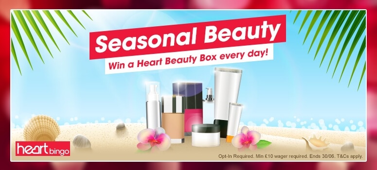 HeartBingo | WIN a Heart Beauty Box Every Day