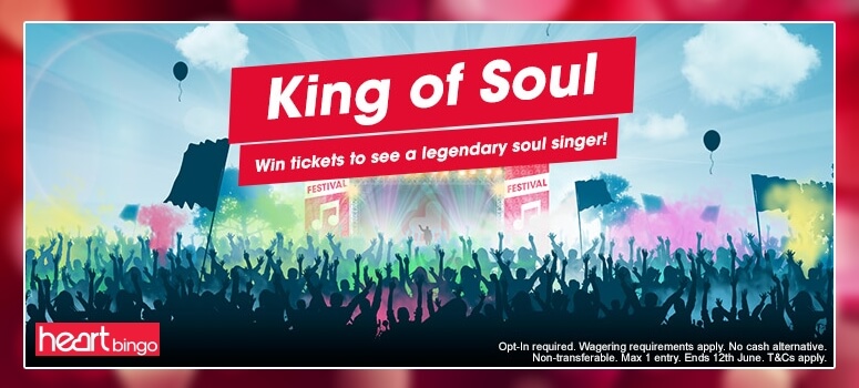 Heart Bingo | Win tickets to see Stevie Wonder