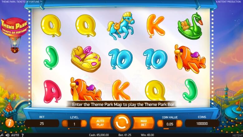 Theme Park: Tickets of Fortune Video Slot