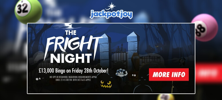 Jackpotjoy Bingo | £13,000 Special Bingo Game