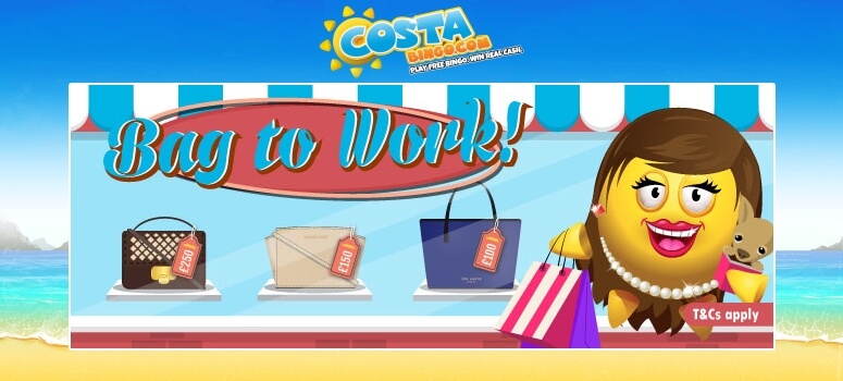 CostaBingo | Win a Designer Bag