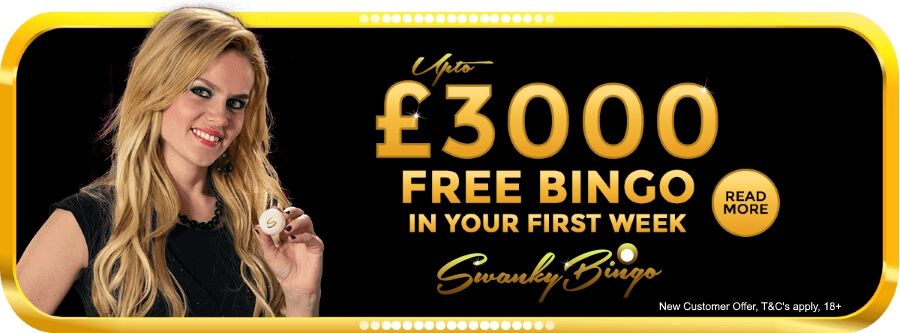 Swanky Bingo - Free Bingo - No Deposit Bingo