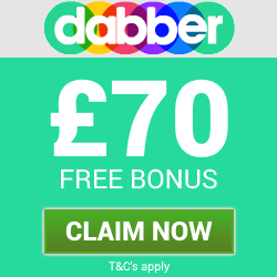 Dabber Bingo | £70 Free Bingo Bonus