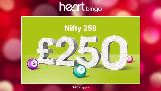 Heart Bingo | Nifty 250 bingo games