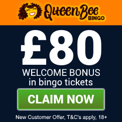 Queen Bee Bingo | Free Bingo Tickets and Free Spins